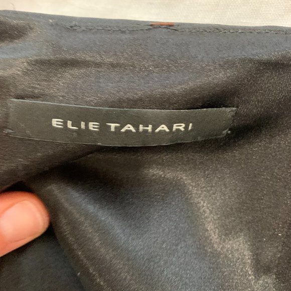 Elie Tahari Black Suit Skirt‎ Size 10 - Picture 4 of 9